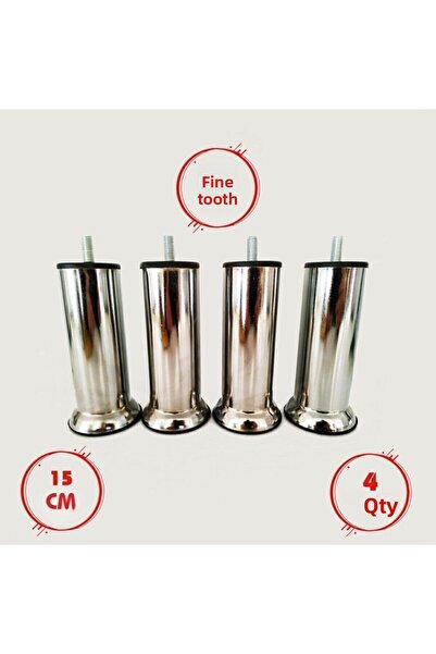 Marka Picior de canapea de bază șurubat 15 cm (4 bucăți) M8 dinți fin