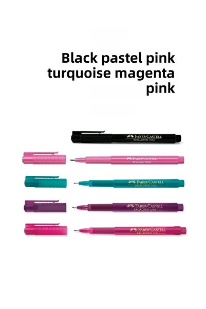 Faber Castell 5 قطع 1554 برودبين 0.8 ملم مجموعة أقلام رصاص