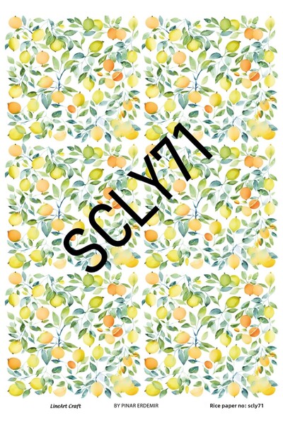 LİNEART Scly71 Sicilian Series Brass Decopage - 30*42 cm