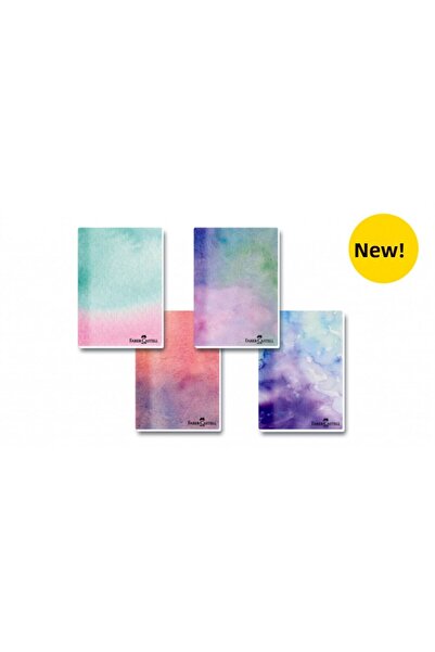 Faber Castell Watercolors 40ypUnlined Notebook 3 Pieces