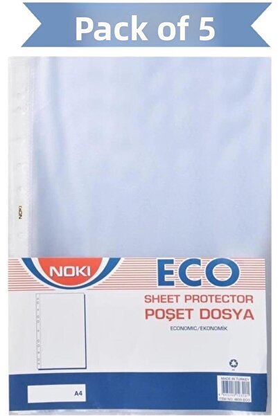 Noki Φάκελος φακελοθήκης Eco A4 100 τμχ 5 Συσκευασία