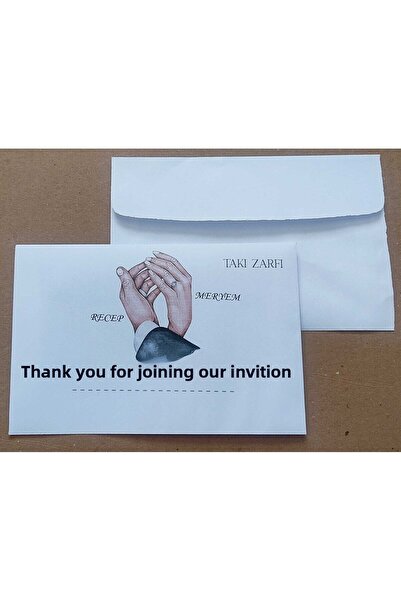 ART HEDİYE 60 Κομμάτια Αρραβώνα Γάμου Φάκελοι κοσμημάτων με χρήματα χέννας Πρ...