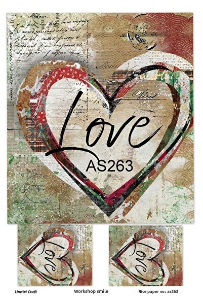 Atölye 7-77 ورشة عمل Smile As263 - 30x42 ديكوباج نحاسي