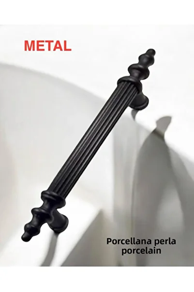 Porcellana Perla 12,8 cm-(128 mm)-Mâner pentru țeavă metalică din aluminiu Mâner pentru sertar dulap Mobilier Bucătărie Mâner pentru copii Baie-STK720