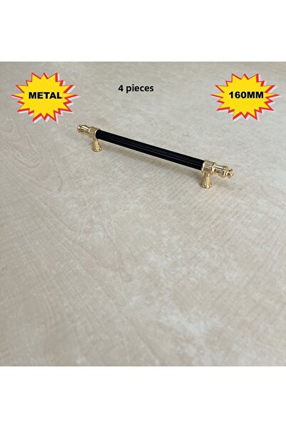 HOMDEP 160mm 659 Model Mobilier Bucătărie Sertar Dulap Mâner Dulap Mâner Mâner 4 buc Negru