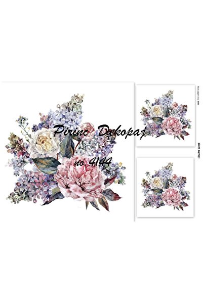 LİNEART ورق ديكوباج نحاسي Lineart 29X42 رقم: L4144