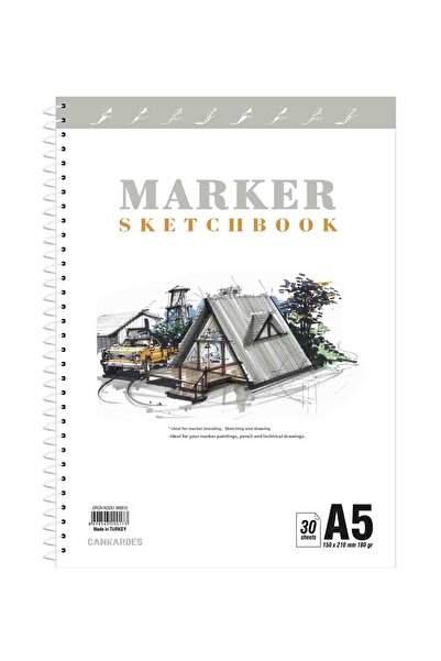 Copic Marker Notebook Sketchbook 15X15