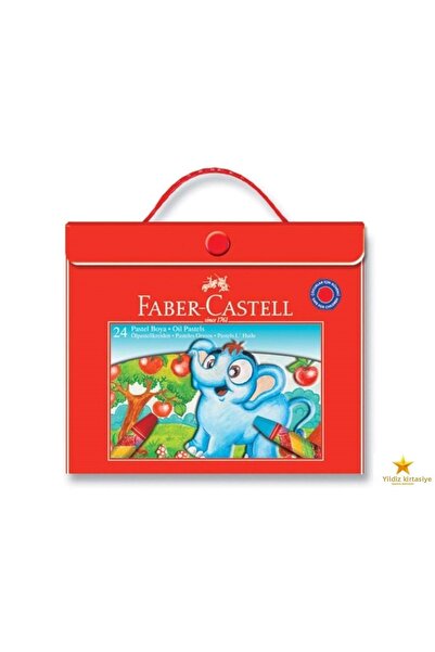 Faber Castell 24 Colors Crayon with Plastic Bag 125125 125124