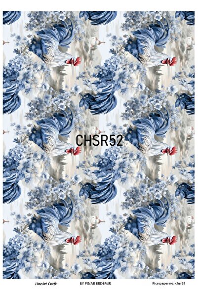 LİNEART Chino Series Brass Decopage Paper 29X42Cm No:Chsr52