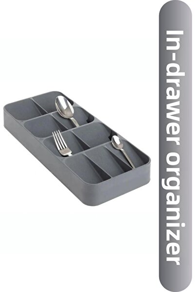 Viyalente New Generation Spoon Holder Drawer Organizer Cutlery Organizer