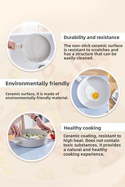 ACAR Ultimate Pro Induction Base Frying Pan - 30 cm