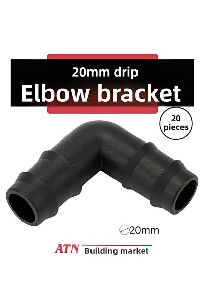 ATN 20 قطعة من أدوات ري بالتنقيط مقاس 20 مم - ملحق خرطوم ري الحديقة