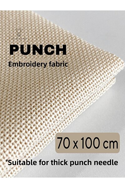 Hobianna Ύφασμα κεντήματος Punch 70x100 cm (ΓΙΑ ΧΟΝΤΡΗ ΒΕΛΟΝΑ)
