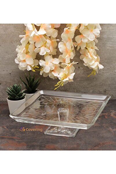 Paşabahçe طبق تقديم مربع الشكل من مادلين Fma04996