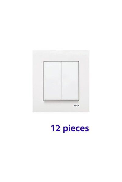 VİKO 12 قطعة كوميتاتور + إطار مربع أبيض