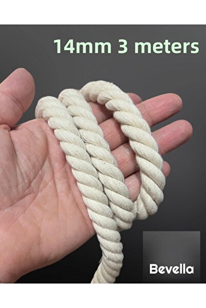 Bevella حبل قطن 14 مم - 3 متر