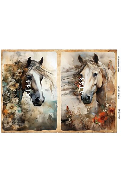 LİNEART ورق ديكوباج نحاسي رقم: AT43