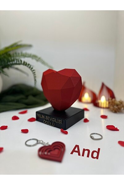 Butik Cadou de Ziua Îndrăgostiților de 14 februarie în formă de inimă de imprimare 3d