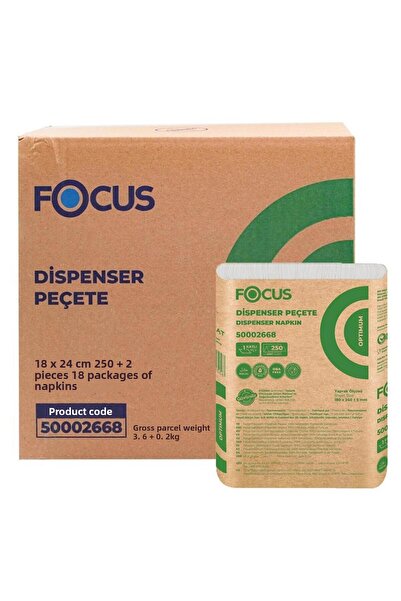 LEO موزع مناديل مائدة مثالي 18 × 24 سم 250 ورقة - 18 قطعة (50002668)