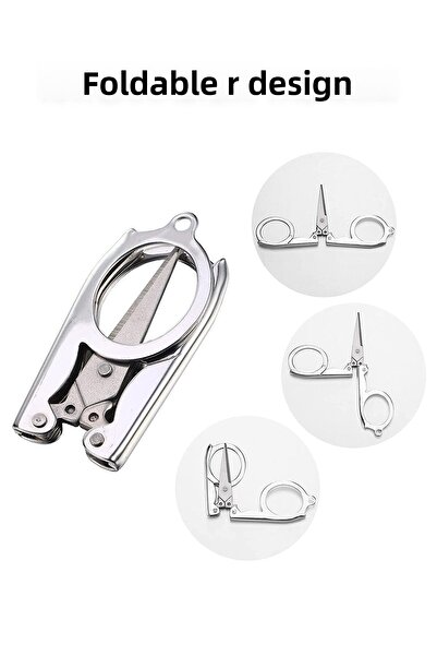 COZY SENSE Portable Scissors - Hand Craft Cutting Tool for Camping Outdoor Supply