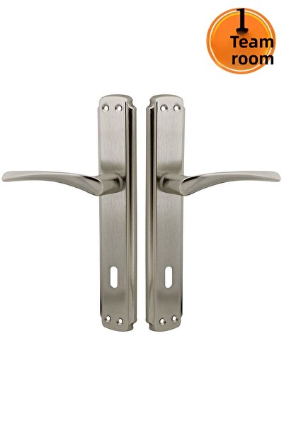 ŞENEL Yapı Market مقبض باب الغرفة برافو بولاريس من النيكل الساتان