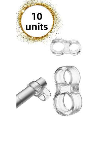 KAİZEN 10 قطع من سدادة مقبض الباب السيليكون (10 قطع)