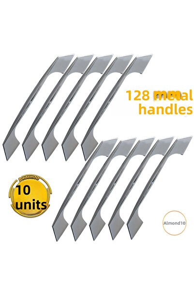 Badem10 Sabie 128 Mm Culoare Crom Mobilier Bucătărie Dulap Sertar Dulap Capac Mâner Mâner Metal Mânere 128 Mm