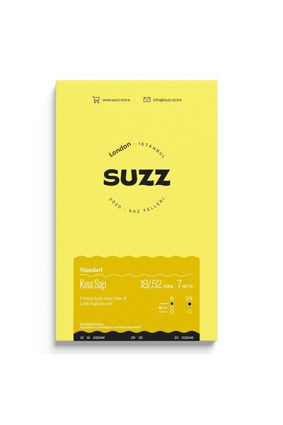 SUZZ سلك ربط قياسي بمقبض قصير