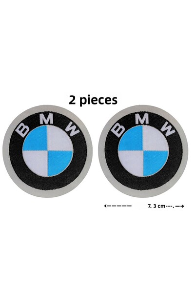Megas Etiket شعار BMW "حجم كبير" منسوج مزين بالكي/رقعة