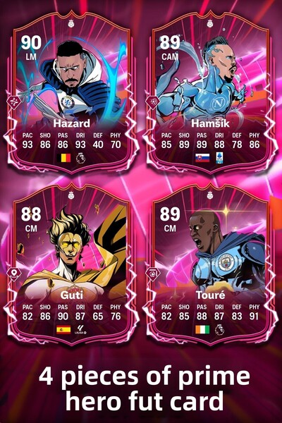 BERKANTTP بطاقة فوت FC 25 برايم هيرو 4