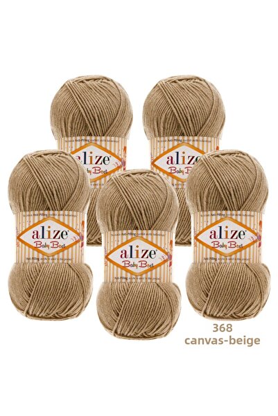 Ravepi Collection Alize Baby Best Pachet de 5 fire de tricotat manual Cod de culoare: 368