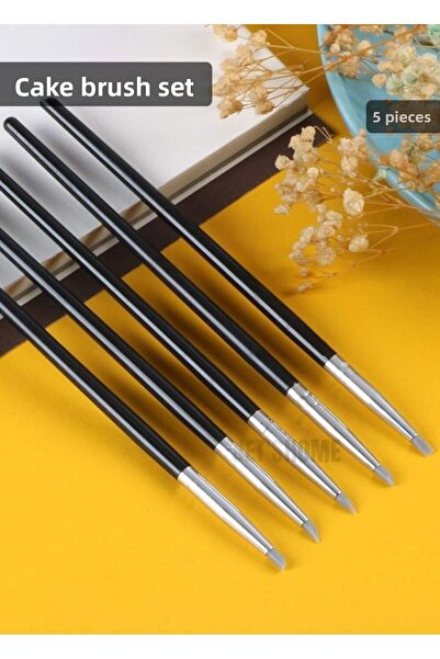 Jet's Home 5 فرشاة طبقات نسخ (فرشاة طبقات، زيت السيليكون، طرف رفيع، طلاء الوج...