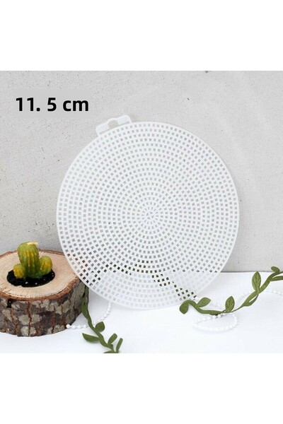 miraylahobi Bag Canvas Round Small Size (11.5 cm) 2 Pieces