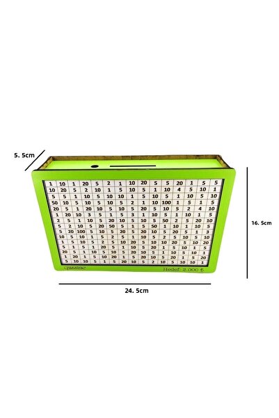 Zarif İnci Cutie de economisire a banilor cu obiectiv Parabox, verde, alb, 2....