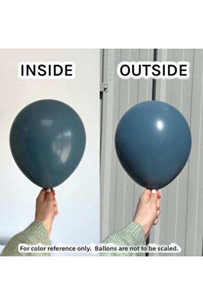 Çemrek Süs Parti بالون كاليسان 12 بوصة، 100 قطعة