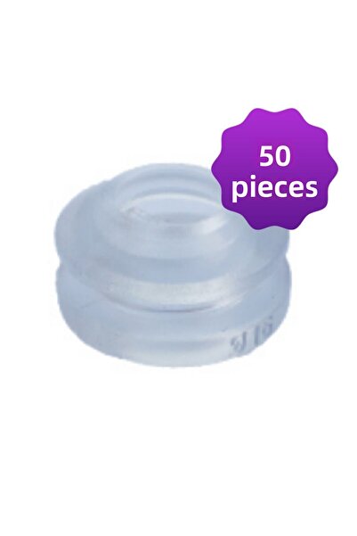 AR Διαφανής φλάντζα με σταγονόμετρο 16mm (50 τεμάχια)