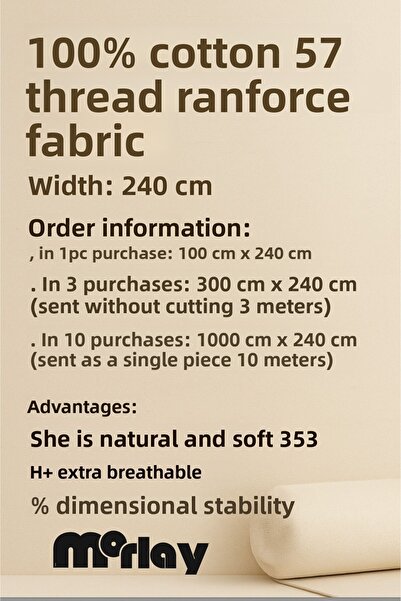 Morlay 100% βαμβακερό μαύρο δαχτυλίδι ύφασμα ποπλίνα Πλάτος: 240 cm Παπλωματοθήκη, σεντόνι, μαξιλαροθήκη, φόρεμα και τσάντα