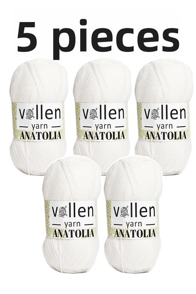vollen yarn أناتوليا حبل الحياكة اليدوية، سترة سترة حبل وشاح الجوارب بطانية حبل