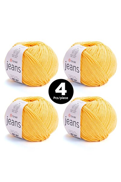 Yarnart Νούμερο 35 Jean Knitting Rope - Πακέτο 4