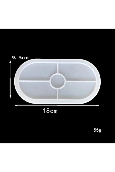 Choice1 قوالب سيليكون أسمنتية بيضاوية الشكل من Ovalplat 099، قوالب خرسانية وجصية، قوالب فخارية لتزيين المنزل