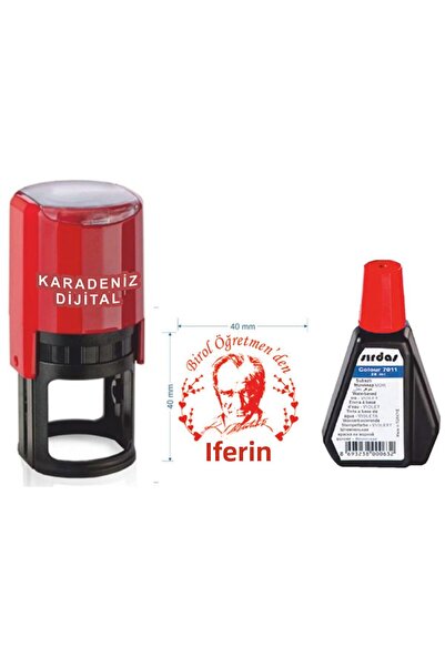 KARADENİZ DİJİTAL Ataturk Signed Teacher's Cash - Round Well Done Cash + Conf...