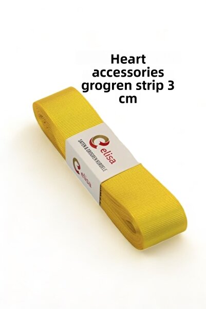 Kalben Kumaş شريط جروسجرين عرض 3 سم طول 10 متر