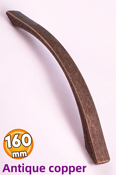 Badem10 160 MM - 16 CM Berilay Mâner de dulap din metal antic din cupru antic