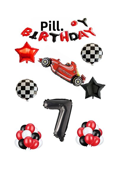 BEST PARTİ DOĞUM GÜNÜ PARTİ SÜSLERİ مجموعة بالونات من رقائق اللاتكس تحت عنوان...