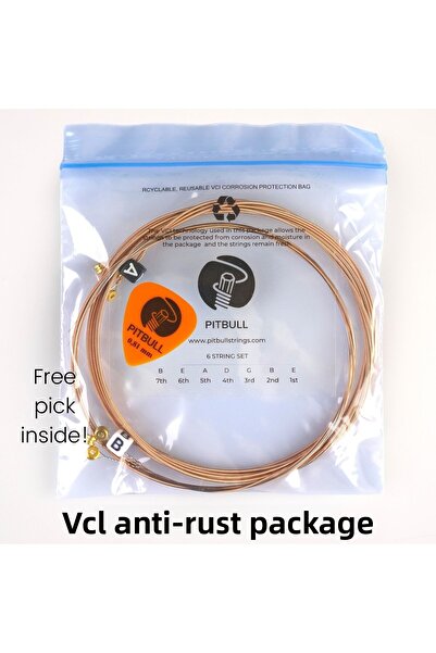 Pitbull Strings Mutant Series Acoustic Guitar String MAG 10-47 SL