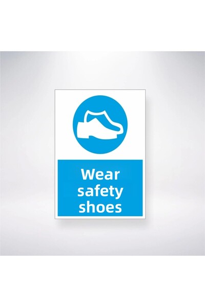 Reysa Tasarım Safety Shoe Wear Sticker 20X28 cm