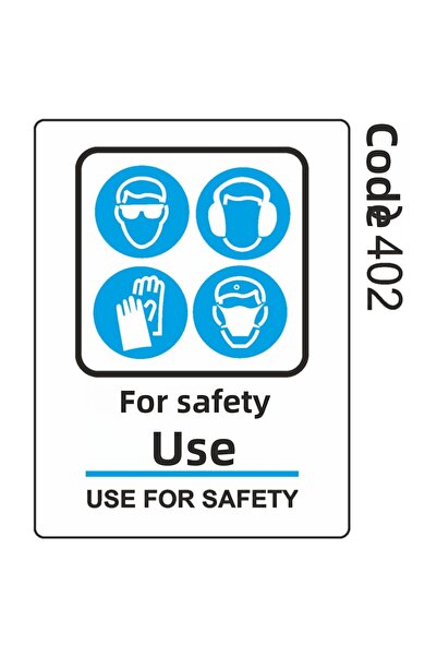 Tekin Ozalit Use for Safety Sheet 25*35 cm
