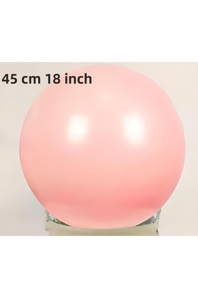 Big Party بالون ماكارونس سلمون لاتكس 18 بوصة