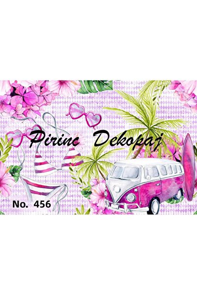 LİNEART Brass Decopage Paper - No:456, 29X42Cm