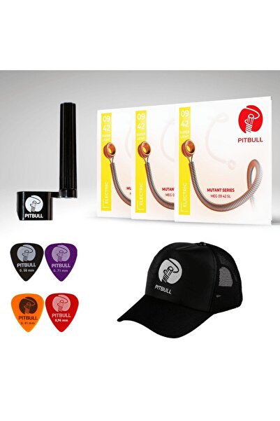 Pitbull Strings Mutant Series Electric Guitar String 3Pcs Set (Meg 09-42)